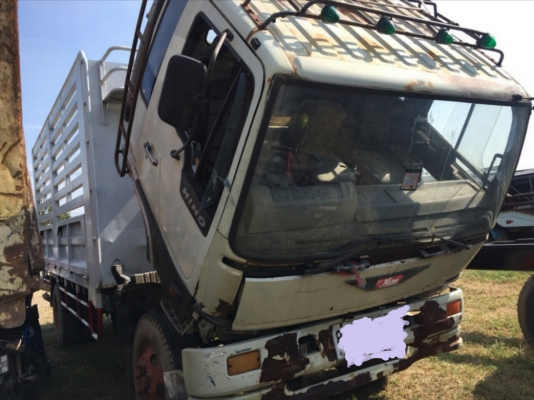 ขายด่วนครับ รถ 6 ล้อ คอกสูง ยาว 5 เมตร HINO FF3H เครื่อง HO7D 195 แรง