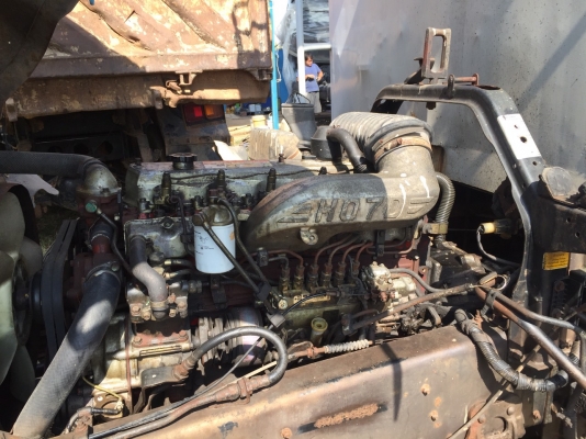 ขายด่วนครับ รถ 6 ล้อ คอกสูง ยาว 5 เมตร HINO FF3H เครื่อง HO7D 195 แรง