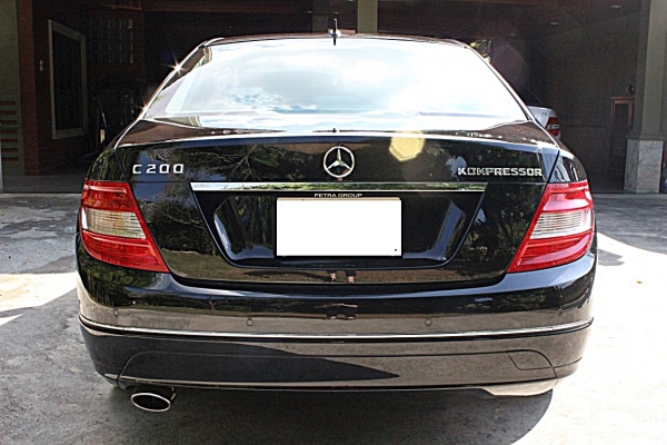 2009 BENZ C200 KOMPRESSOR ELEGANCE ออกศูนย์ BenzThailandโฉม W204