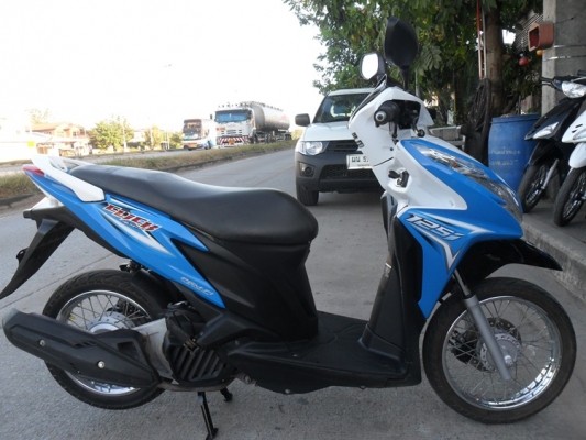 ฮอนด้าคลิก 125i ปี55 เครื่องเงียบเดิมๆสภาพดีพร้อมใช้คู่มือครบ