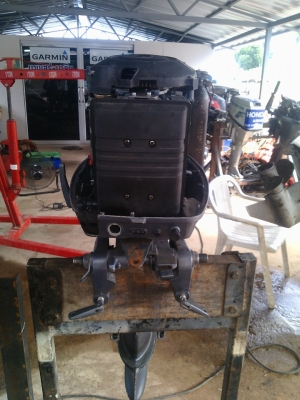 ยามาฮ่า 40แรงม้า 3สูบ 2จังหวะ เครื่องพร้อมใช้งานได้ทันที