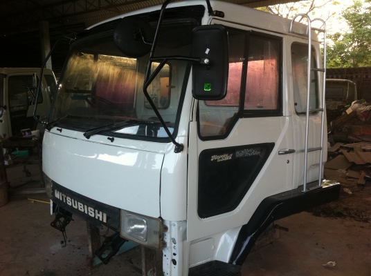 หัวเก๋ง 10 ล้อ มิตซู FUSO ทำสีใหม่ อุปกรณ์พร้อมใช้ ยกขึ้นใช้งานได้เลยนะนี่