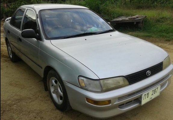 ขาย toyota corolla 1.3GLiปี94 เครื่องดี ไม่เคยติดแก๊ส รถเดิมบาง  พ.power