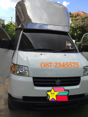 ขาย ซูซูกิแครี่ ปี2012 ติดแก็สLPG ต่อหลังคาเรียบร้อยแล้ว พร้อมโอน