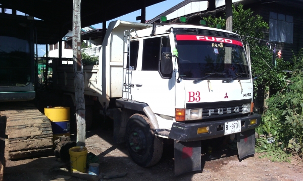 ขาย 587000  6ล้อดั้มมิตซูเครื่อง 165แรง ทิฟฟี่ เพาวเวอร์ แอร์