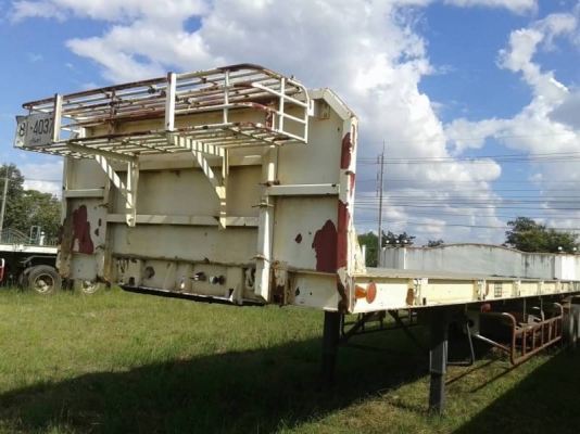 ขายหางพ่วงสามมิตร กับพนัส 2 เพลา ยาว 12 เมตร ปี 48,49 มี 10 หาง ทะเบียนพร้อม