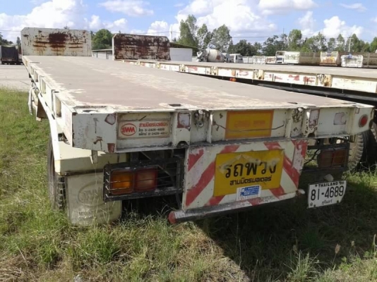 ขายหางพ่วงสามมิตร กับพนัส 2 เพลา ยาว 12 เมตร ปี 48,49 มี 10 หาง ทะเบียนพร้อม ขายหางพ่วงสามมิตร กับพนัส 2 เพลา ยาว 12 เมตร ปี 48,49 มี 10 หาง ทะเบียนพร้อม