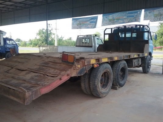 ขายด่วนเทรนเลอร์สองเพลาหางขึ้น200สบายเครื่อง6BF ทะเบียนท้ายลาดราคาเบาๆจัดแนนท์ได้โทร0856842587