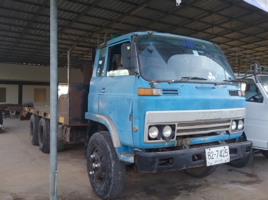 ขายด่วนเทรนเลอร์สองเพลาหางขึ้น200สบายเครื่อง6BF ทะเบียนท้ายลาดราคาเบาๆจัดแนนท์ได้โทร0856842587