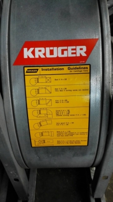 ** Sale ราคาพิเศษท้ายปี ** 5 ตัวสุดท้าย!! โบวเวอร์ KRUGER สภาพใหม่มากๆ 3/4 HP. 380V. พร้อมใช้งาน.