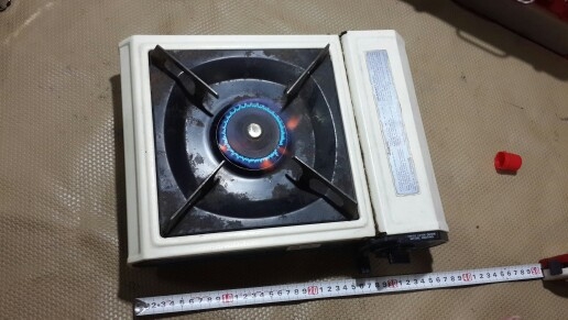 เตาแก๊สญี่ปุ่น สำหรับแค้มปิ้ง แถมแก๊สให้พร้อมใช้