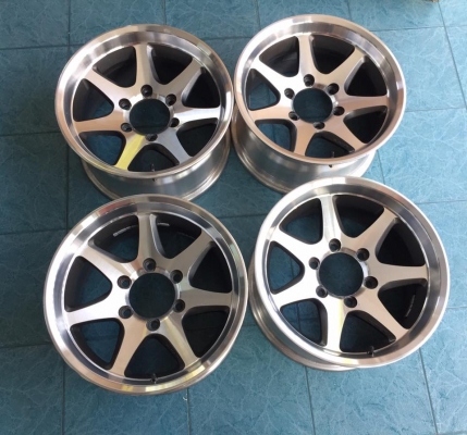 ขายล้อ 16x8 ENKEIแท้เก่าญี่ปุ่น made in japan สีเดิม สภาพสวย 4วง