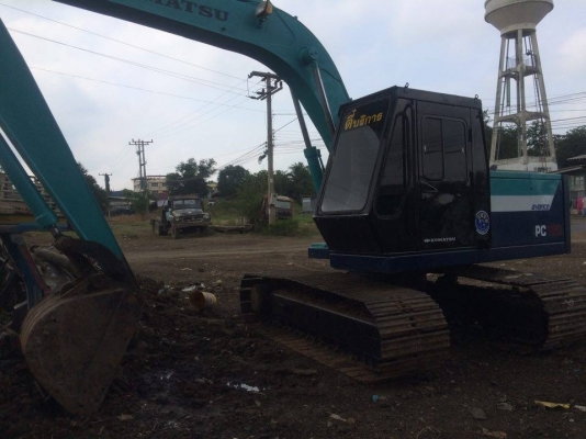 ขายKOMATSU PC120-2 เต็ม ลอลเลอร์7ลูกใหม่หมด บุ้งกี๋หนาพิเศษ  สภาพสวย พร้อมใช้งาน เอวไม่หลวม ใบแทร็กยาว80เซน เครื่องปั้มเก่าญี่ปุ่น มีแอร์พร้อมพัดลมปรับอากาศเย็นเจี๊ยบ ราคาต่อรองคุยกันได้