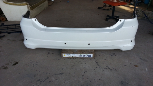 กันชนหลัง Toyota Wish โฉมแรก รถไทยมีรูคิ้ว ของแท้มือสอง