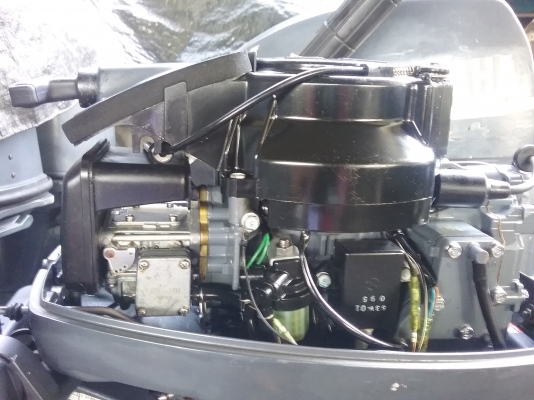 ขายเครื่อyamaha 9.9 สองจัง