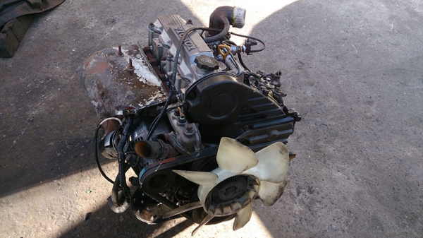 ขายเครื่องยนต์ดีเซล Toyota 2C มีเลข