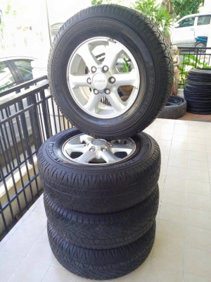 แม็กซ์พร้อมยางIsuzu ขอบ15 ไม่แตก ไม่คด ไม่ดุ้ง