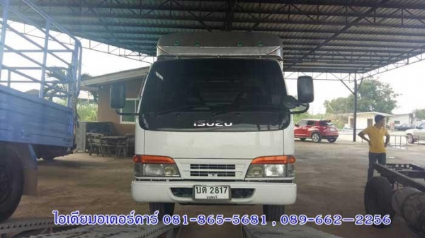 รถบรรทุกสี่ล้อราคาถูก มีลิฟท์ท้าย พร้อมหลังคา ราคา 560,000