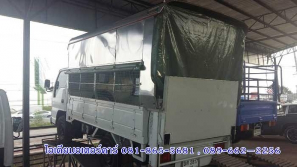รถบรรทุกสี่ล้อราคาถูก มีลิฟท์ท้าย พร้อมหลังคา ราคา 560,000