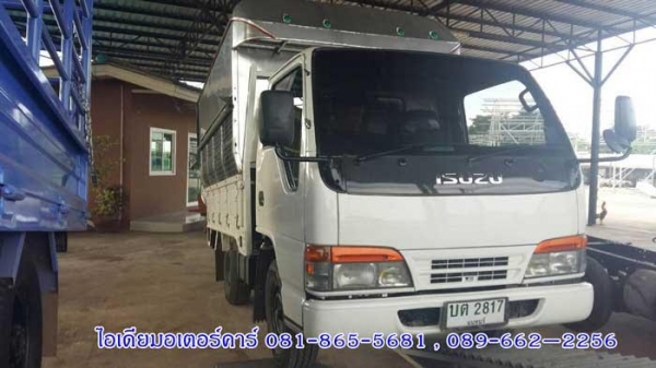 รถบรรทุกสี่ล้อราคาถูก มีลิฟท์ท้าย พร้อมหลังคา ราคา 560,000