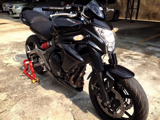 kawasaki er6n ปี 2013 เลขไมล์แท้14xxx โล เดิมๆ นิ่มๆ แรงๆ ภาษี พรบ 59 รถสวย