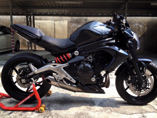 kawasaki er6n ปี 2013 เลขไมล์แท้14xxx โล เดิมๆ นิ่มๆ แรงๆ ภาษี พรบ 59 รถสวย