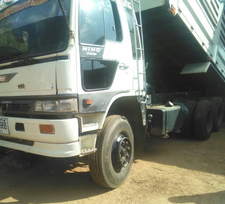 สิบล้อ ฮีโน่ FM3M-320แรง 2เพา สโลส^มีระบบลากลูกครบ^ ดั้ม สภาพดีสวยบางเดิมพร้อมลุย เล่มทะเบียนชุดโอน พร้อม