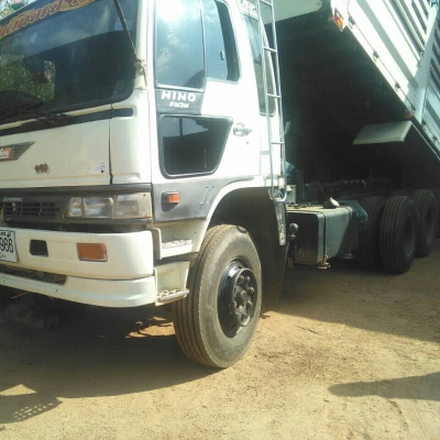 สิบล้อ ฮีโน่ FM3M-320แรง 2เพา สโลส^มีระบบลากลูกครบ^ ดั้ม สภาพดีสวยบางเดิมพร้อมลุย เล่มทะเบียนชุดโอน พร้อม