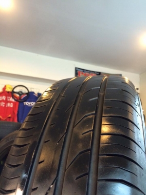 (ยางมือ2)ไซส์195/65/15 continental ปี13ชุด4เส้น2,800.฿