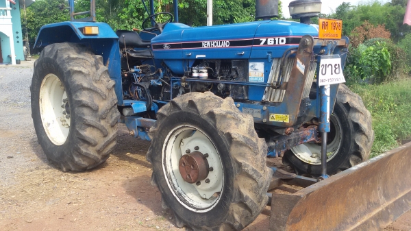 ขายรถไถ FORD 7610 4WD มีใบมีด CMT ผาน 3 ไคเฮงหลี พร้อมทะเบียน สภาพเดิมเก่านอกใช้น้อย