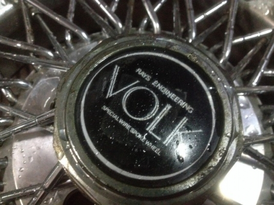 ล้อเเท้ RAYS VOLK ขอบ15กว้าง6นิ้ว5รู114 เก่าญี่ปุ่นสภาพตามรูปครับ