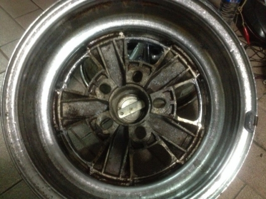 ล้อเเท้ CRAGAR SS ขอบ15กว้าง6นิ้ว5รู114 เก่าญี่ปุ่นเเท้สภาพตามรูปครับ