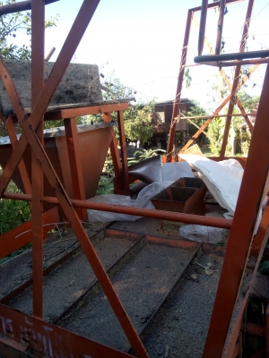 เครื่องปลูกอ้อย ใส่รถไถใหญ่