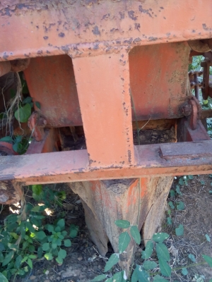 เครื่องปลูกอ้อย ใส่รถไถใหญ่