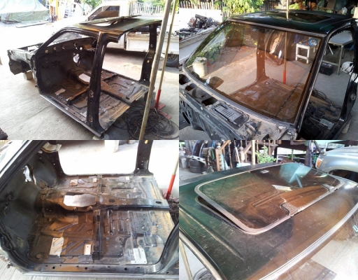 โครงเปล่าหัวตัดมูนรูฟ NISSAN TERRANO 1