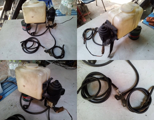 ชุดมอเตอร์ฉีดไฟหน้าพร้อมถังพักน้ำ Terrano I