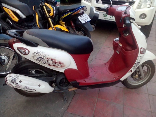 ขาย Yamaha Fiore fi (หัวฉีด) ปี 54 เครื่องดีเดิม สภาพภายนอกสวย (ไม่ได้ล้าง) มีรอยด้านข้างขวานิดเดียว เจ้าของใช้คนเดียว เล่มพร้อมโอน