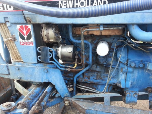 แทรกเตอร์ FORD 6610  ตัวรถพร้อมใบมีด CMT เล่มทะเบียนพร้อม