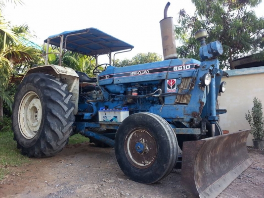แทรกเตอร์ FORD 6610  ตัวรถพร้อมใบมีด CMT เล่มทะเบียนพร้อม
