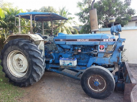 แทรกเตอร์ FORD 6610  ตัวรถพร้อมใบมีด CMT เล่มทะเบียนพร้อม
