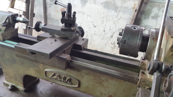 แท่นกลึงเล็ก 4 ฟุต 2 เพลา ไต้หวัน ไฟบ้าน พร้อมใช้งาน 40,000