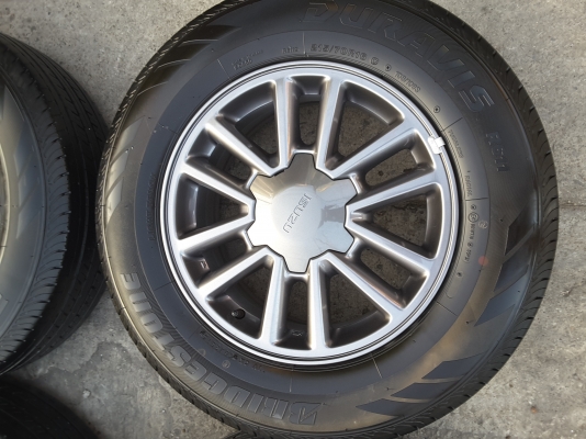 ล้อ all new isuzu ขอบ  16 พร้อมยาง 215 70 16 bridgestone ชุดล่ะ 14500
