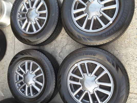 ล้อ all new isuzu ขอบ  16 พร้อมยาง 215 70 16 bridgestone ชุดล่ะ 14500