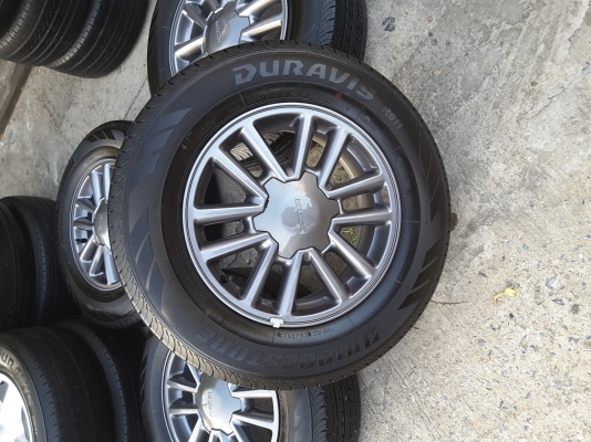 ล้อ all new isuzu ขอบ  16 พร้อมยาง 215 70 16 bridgestone ชุดล่ะ 14500