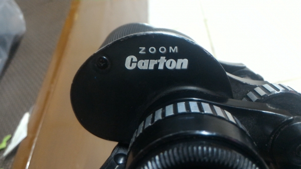 กล้องส่องทางไกล จากญี่ปุ่น ZOOM Carton ขนาด 8X-20X40 โครงสร้างอลุมิเนียม  ปรับโฟกัสได้