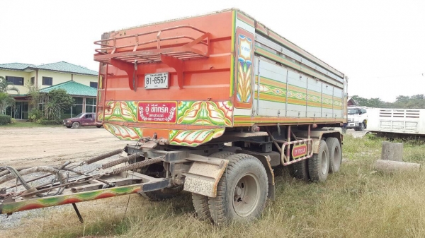 ขายลูกพ่วง 3 คานดั้ม อู่ ซีทีทรัค กระบะมิเนียม รถใช้งานอยู่ เล่มทะเบียนพร้อมโอน ราคาลดได้นิดหน่อย