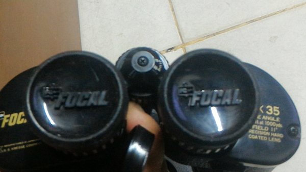 กล้องส่องทางไกล จากญี่ปุ่น FOCAL  ขนาด 7 X 35 WIDE ANGLE 578 ft. at 1000 yds  ส่องได้ชัดมากๆสภาพใหม่เก่าเก็บ