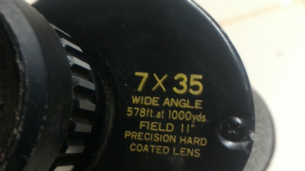 กล้องส่องทางไกล จากญี่ปุ่น FOCAL  ขนาด 7 X 35 WIDE ANGLE 578 ft. at 1000 yds  ส่องได้ชัดมากๆสภาพใหม่เก่าเก็บ