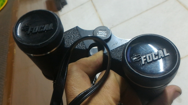 กล้องส่องทางไกล จากญี่ปุ่น FOCAL  ขนาด 7 X 35 WIDE ANGLE 578 ft. at 1000 yds  ส่องได้ชัดมากๆสภาพใหม่เก่าเก็บ