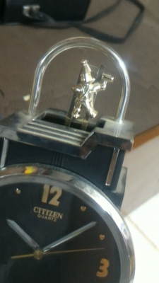 นาฬิกาตั้งโต็ะ CITIZEN ของใหม่จากญี่ปุ่น  มีก้านถ่วงแกว่งได้